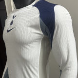 2025/26 TH FC Home White Player Version Long Sleeve Soccer Jersey