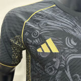 2025 Mexico Special Edition Player Version Soccer Jersey 黑色圆领