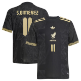 2025 Mexico Special Edition Player Version Soccer Jersey 黑色圆领