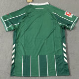2025/26 Werder Bremen Home Green Fans Soccer Jersey  名在号下