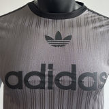 2025 AD~ Grey Retro Style Player Version Soccer Jersey