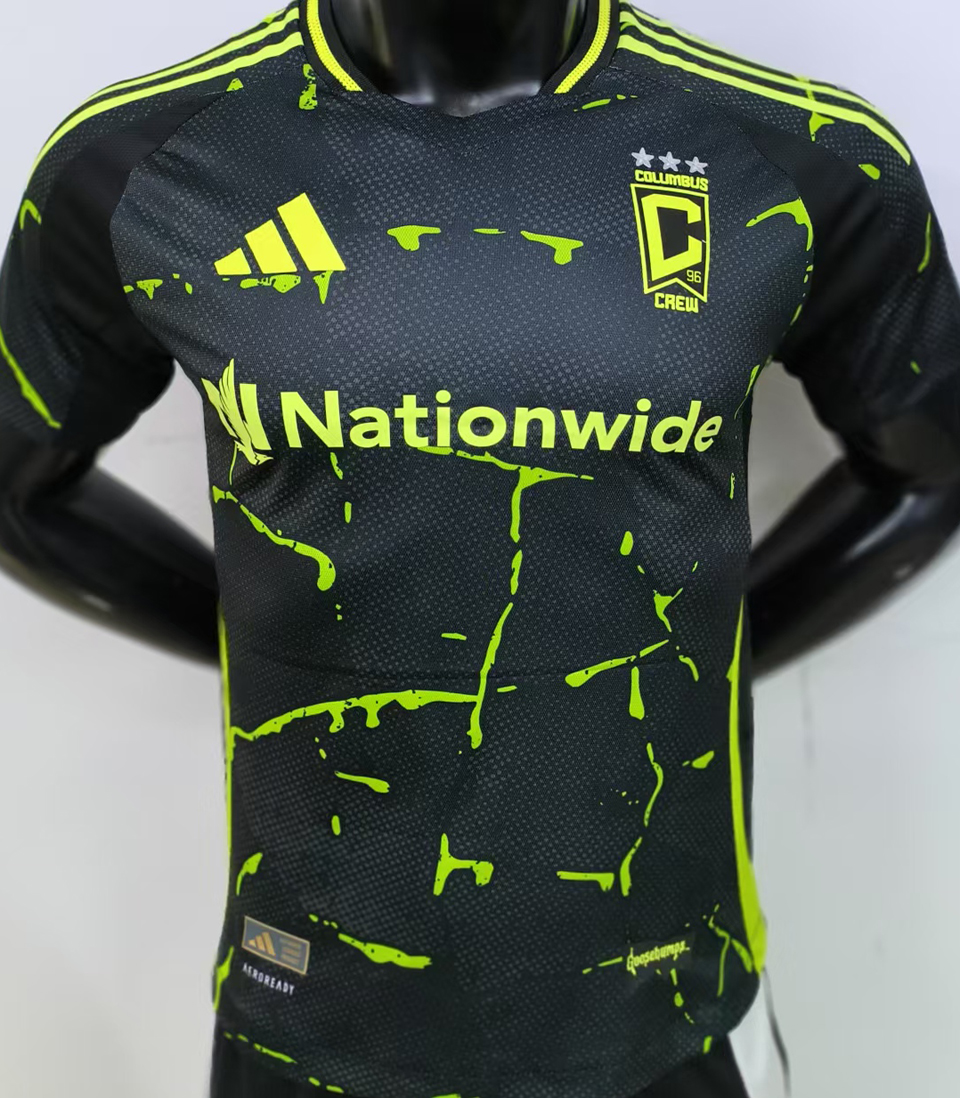 2025/26 Columbus Crew Local Black Versión Jugador