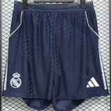 2025/26 RM Away Black Player Version Shorts Pants 球员版
