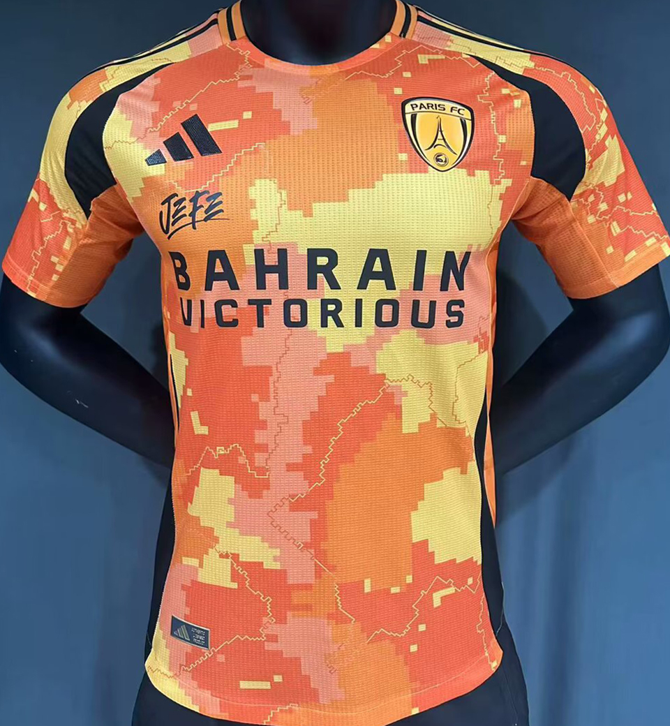 2025/26 Paris Saint-Germain Visitante Orange Versión Jugador