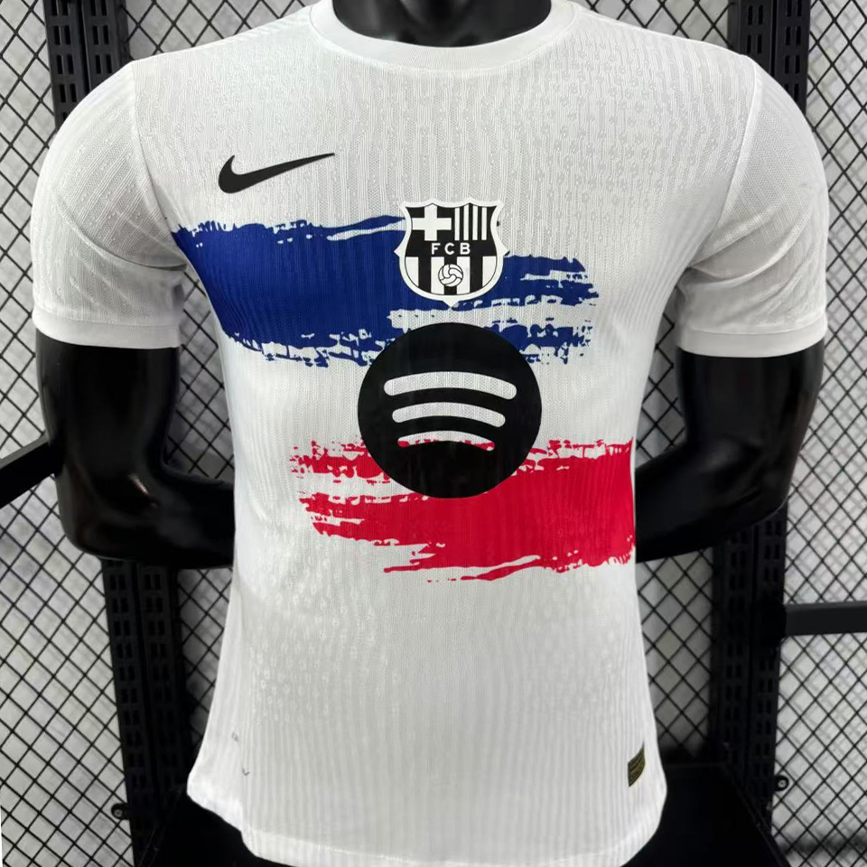 2025/26 FC Barcelona Especial White Versión Jugador