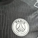 2024/25 PSG 4Th Black Player Version Soccer Jersey