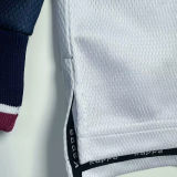 1997/98 Man City Away White Retro Long Sleeve Soccer Jersey