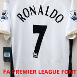 2006/07 M Utd Away Retro Player Version Long Sleeve Jersey 球员版长袖