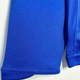 2007/08 M Utd Blue GK Retro Long Sleeve Soccer Jersey