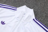 2025/26 RM White Jacket Tracksuit