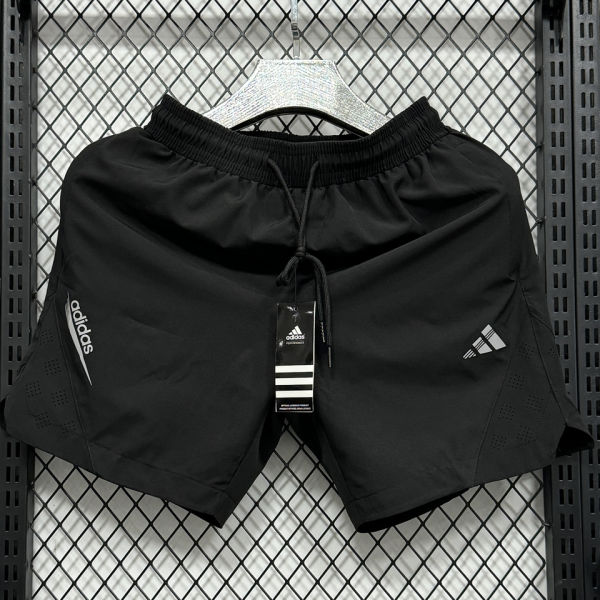 2025/26 AD Black Casual Double Layer Short Pants  A248  双层短裤