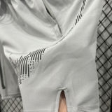 2025/26 NK Grey Casual Short Pants  D661