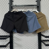 2025/26 AD Black Casual Double Layer Short Pants  A248  双层短裤