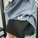 2025/26 NK Casual Double Layer Short Pants  D1103  双层短裤 蓝色