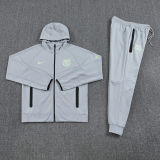 2025/26 BA Grey Hoody Zipper Jacket