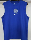 2025/26 In Milan Blue Pure Cotton Vest Jersey