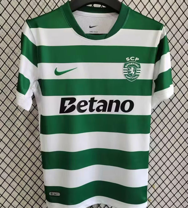 2025/26 Sporting Lisbon Home Fans Soccer Jersey 里斯本