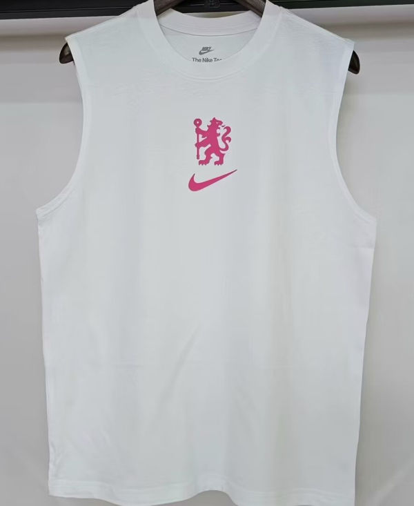 2025/26 CFC White Pure Cotton Vest Jersey