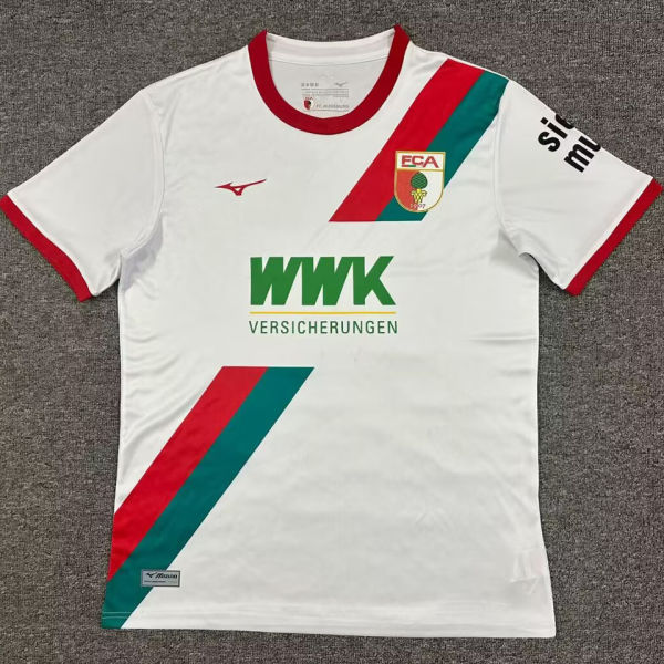 2025/26 FC Augsburg Home Fans Soccer Jersey 奥格斯堡