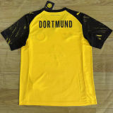 2025/26 BVB Home Yellow Fans Soccer Jersey 带胸前广告