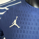 2024/25 PSG 4Th Blue Champion Style Player Version Soccer Jersey 前后带星