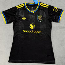 2025/26 M Utd Third Black Women Soccer Jersey 女