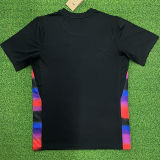 RUSSO #9 England Away Black Fans Soccer Jersey 2025/26