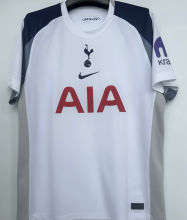 2025/26 TH FC 1:1 Quality Home White Fans Soccer Jersey
