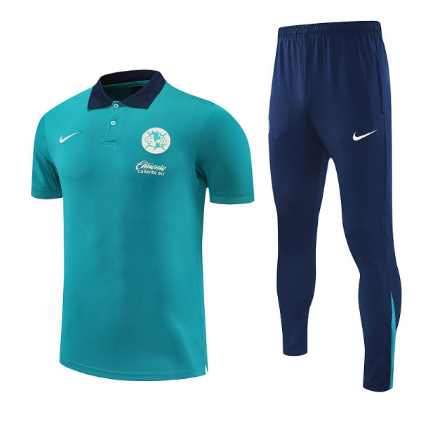 2025/26 Club America Green POLO Sweater Tracksuit