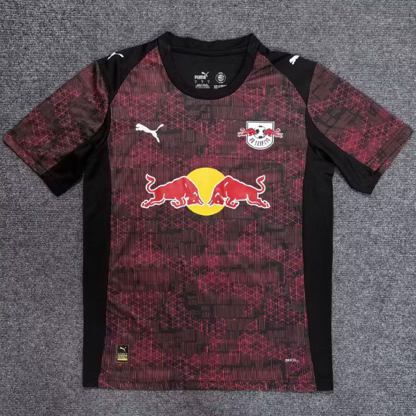 2025/26 RB L Third Fans Soccer Jersey  莱比锡红牛