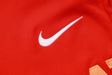 2025/26 Eagles Red Hoody Zipper Jacket Tracksuit