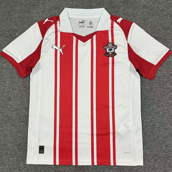 2025/6 Southampton Home Red Fans Soccer Jersey