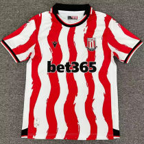 2025/6 Stock City Home Red Fans Soccer Jersey