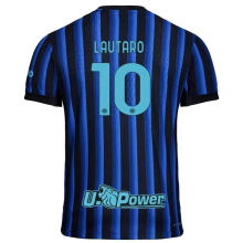 LAUTARO #10 In Milan 1:1 Quality Home Fans Soccer Jersey 2025/26 带号下广告