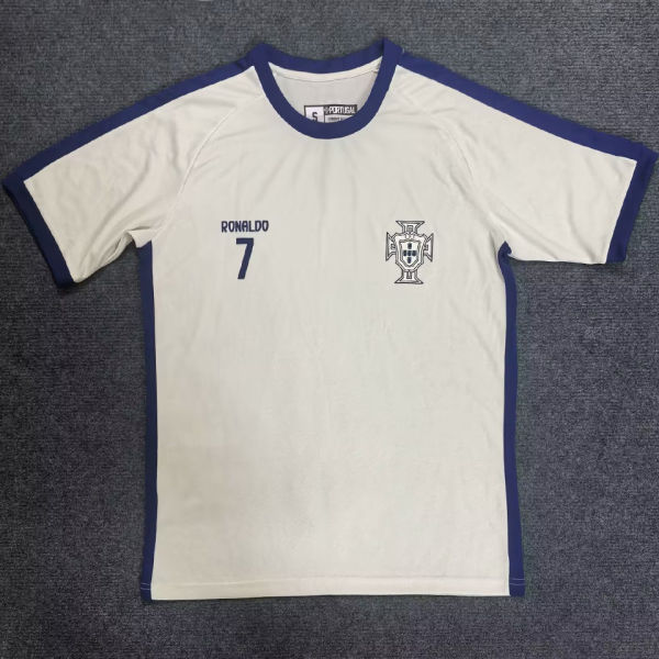 2025/26 Portugal White Training Fans Soccer Jersey