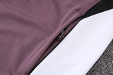 2025/26 M Utd Grey Purple Jacket Tracksuit