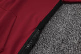 2025/26 Miami Heat Maroon Hoody Zipper Jacket Tracksuit