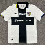 2025/26 Parma Home White Fans Soccer Jersey