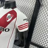 2025/26 River Plate Home White Player Version Jersey