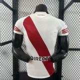 2025/26 River Plate Home White Player Version Jersey