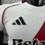 2025/26 River Plate Home White Player Version Jersey