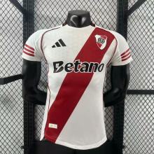 2025/26 River Plate Home White Player Version Jersey