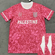 2025/26 FC Palestine Pink Fans Soccer Jersey  背后带11