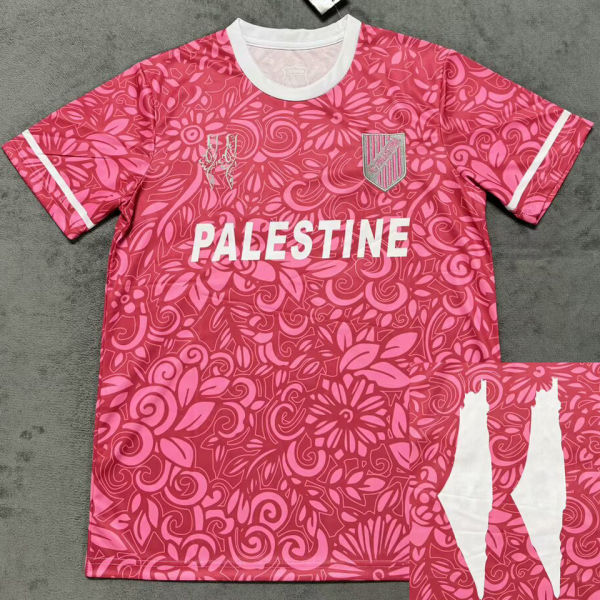 2025/26 FC Palestine Pink Fans Soccer Jersey  背后带11