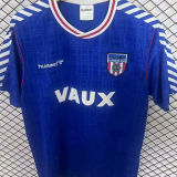 1991 Sunderland Away Blue Retro Soccer Jersey