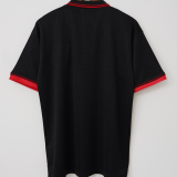 1997/98 AC Milan Away Black Retro Soccer Jersey