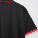 1997/98 AC Milan Away Black Retro Soccer Jersey