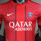 2025/26 PSG Special Edition Red Player Version Jersey
