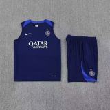 2025/26 PSG Sapphire Blue Vest Training Jersey(A Set)
