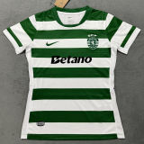 2025/26 Sporting Lisbon Home Women Soccer Jersey 女 里斯本